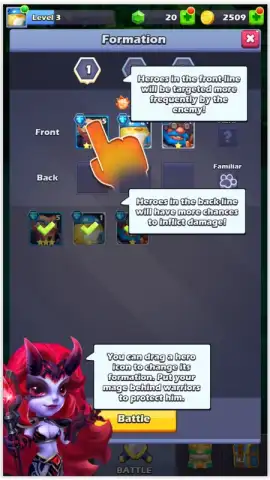 Tap Heroes скриншот 3