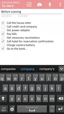 Microsoft OneNote скриншот 3