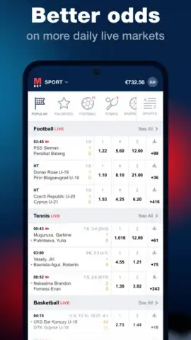 Marathonbet скриншот 5