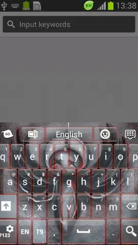 Emo Angel Keyboard скриншот 5