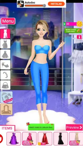 Model Dress Up скриншот 11