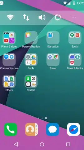 IO Launcher (Lollipop + iOS 8) скриншот 2