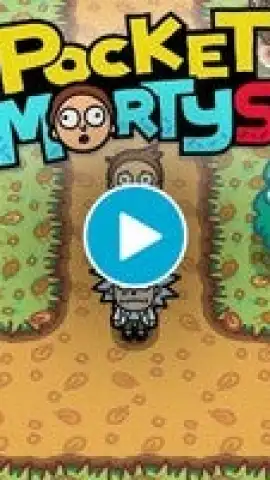 Pocket Mortys скриншот 1