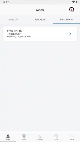 NissanConnect Services скриншот 5