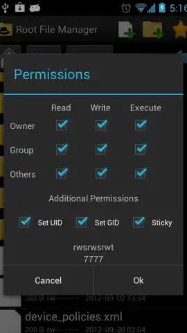 Root File Manager скриншот 3