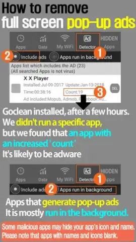 Goclean: Popup Ad detector скриншот 5