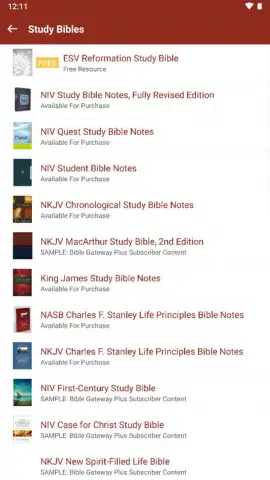 Bible Gateway скриншот 16