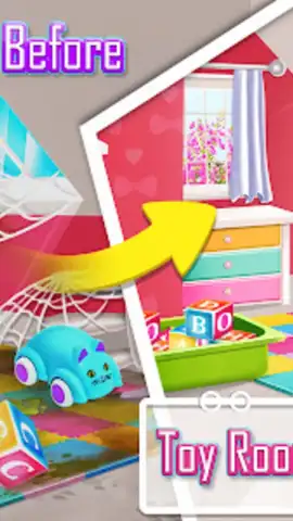 Home Clean - Design Girl Games скриншот 2