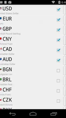 Daily Currency Rates скриншот 6