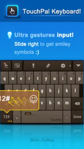 TouchPal Keyboard скриншот 3