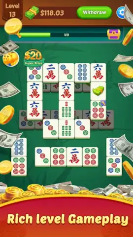 Mahjong Match：Tile Puzzle скриншот 4