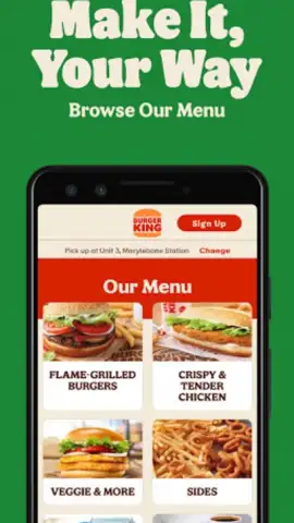 Burger King App: Food & Drink скриншот 9