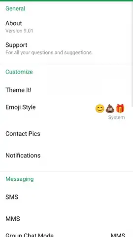 Chomp SMS скриншот 9