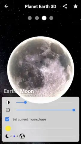 Earth Planet 3D live wallpaper скриншот 10