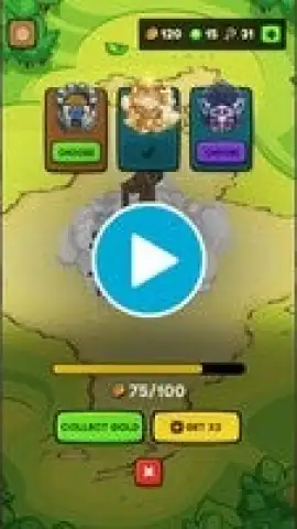Apexlands- idle tower defense скриншот 1