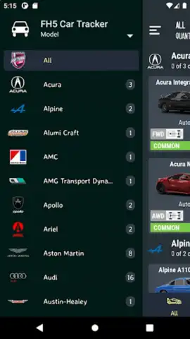 Car Tracker for ForzaHorizon 5 скриншот 13