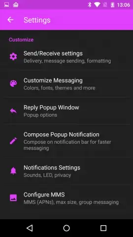 Texta Messenger скриншот 6