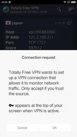 Totally Free VPN скриншот 4