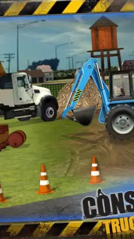 Construction Trucker 3D Sim скриншот 11