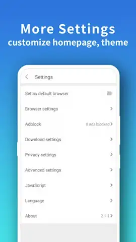 Pure Web Browser-Ad Blocker скриншот 1