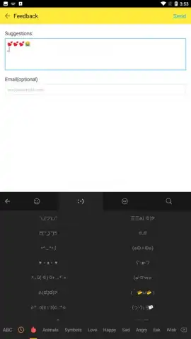 Facemoji Keyboard Lite скриншот 6