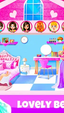 Princess Doll House Decoration скриншот 1