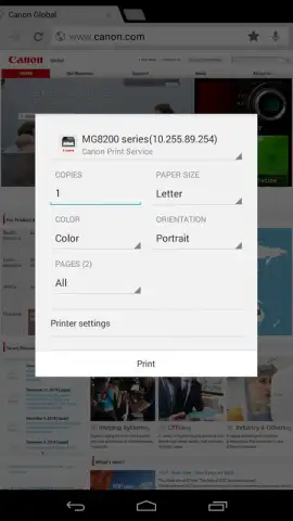 Canon Print Service скриншот 4