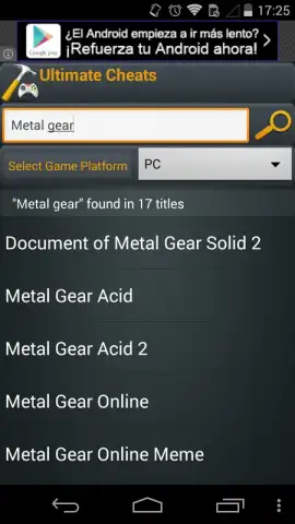 Ultimate Cheats скриншот 3