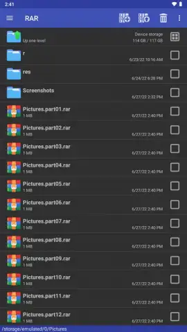 RAR скриншот 14