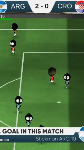 Stickman Soccer 2018 скриншот 11