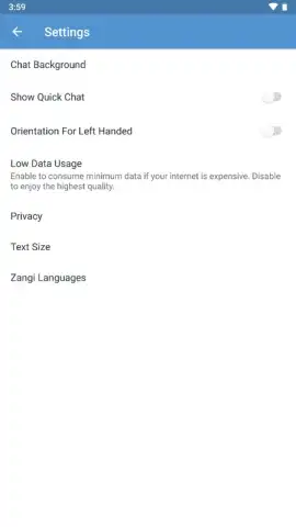 Zangi Messenger скриншот 8