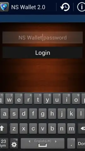 NSWallet скриншот 2
