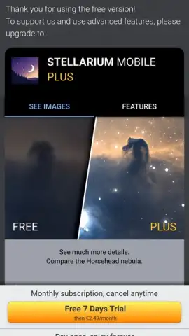 Stellarium Mobile скриншот 7