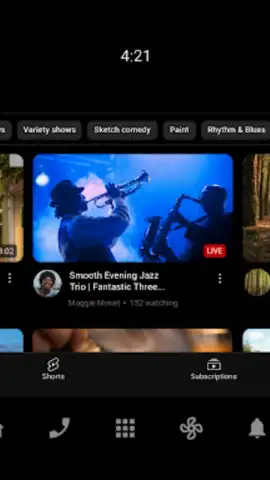 YouTube (Android Auto) скриншот 5