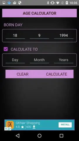 Age Calculator offline pro скриншот 5