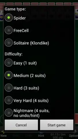 Solitaire Diamond скриншот 3