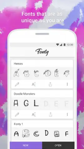 Fonty скриншот 7