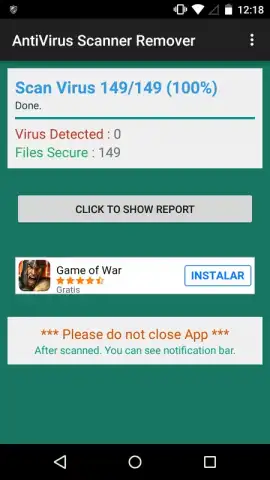 AntiVirus Scanner Remover скриншот 3