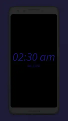 Night Clock (Digital Clock) скриншот 2