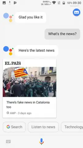 Google Assistant скриншот 18