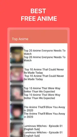 Anime tv скриншот 4