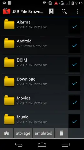 USB File Browser скриншот 3