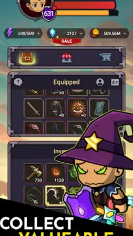 Simplest RPG - AFK Idle Game скриншот 2