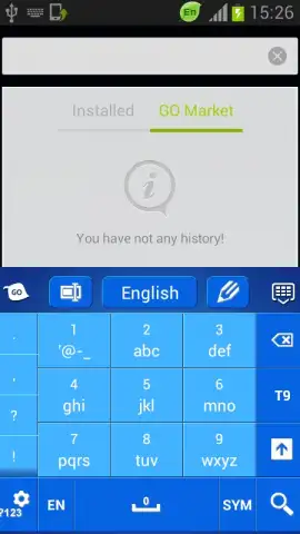 Blue Keyboard скриншот 2