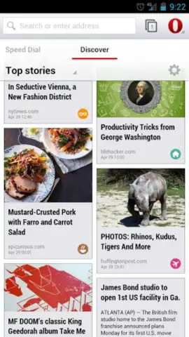 Opera Browser скриншот 16