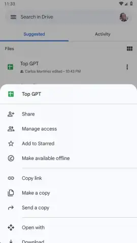 Google Drive скриншот 2