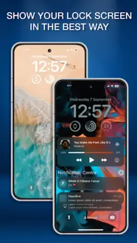 Lock Screen iOS 16 скриншот 17