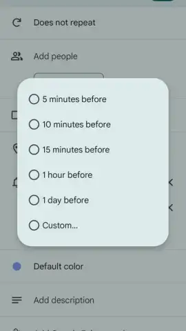Google Calendar скриншот 5