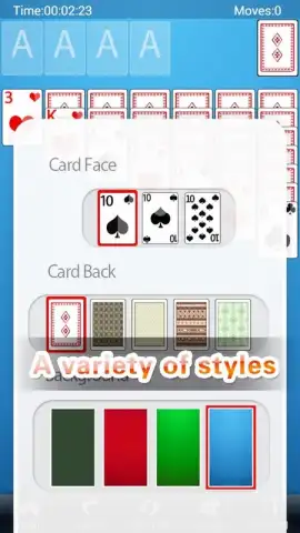 Solitaire Spider скриншот 2