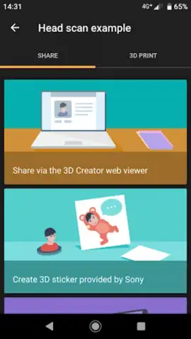 Sony 3D Creator скриншот 5